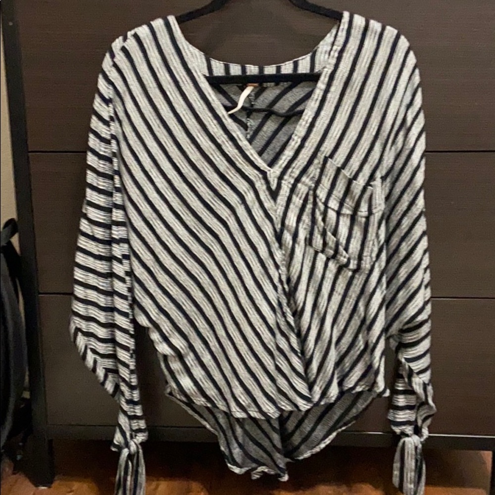 Striped Free People top